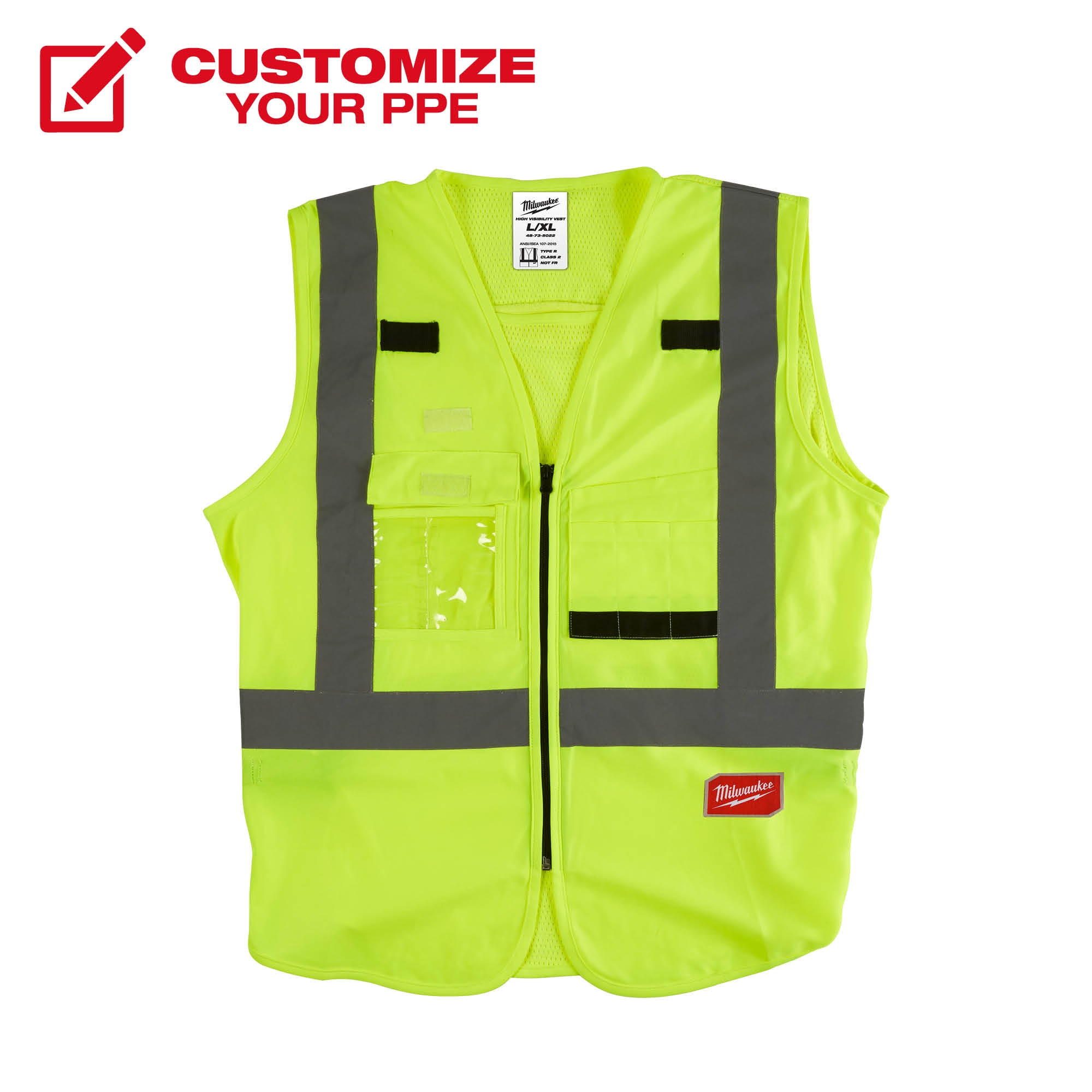 Custom hot sale construction vest