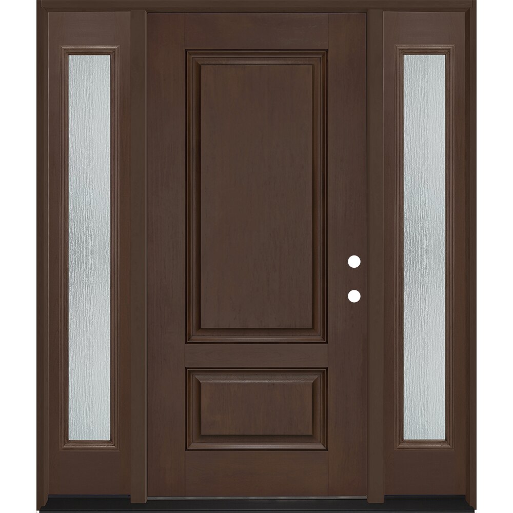 Regency Collection Customizable Textured Fiberglass Front Door | Steves & Sons